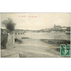 carte postale ancienne 41 BLOIS. Vue générale 1908 n°26