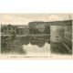 carte postale ancienne 08 MEZIERES. Fortifications vues du Pont Saint-Julien
