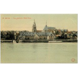 carte postale ancienne 41 BLOIS. Vue générale Hôtel-Dieu 27