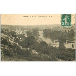 carte postale ancienne 41 BOURRE. Vue 1910