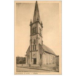 carte postale ancienne 41 BRACIEUX. L'Eglise et Porte