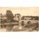 carte postale ancienne 41 CANDE-SUR-BEUVRON. Le Pont 1937