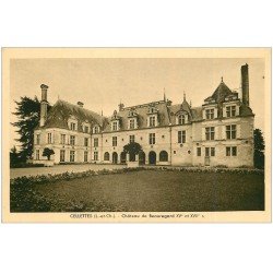 carte postale ancienne 41 CELLETTES. Château de Beauregard