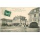 carte postale ancienne 08 MEZIERES. La Gare vers 1910. Garage Buffet Hôtel