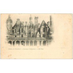 carte postale ancienne 41 CHAMBORD. Le Château. Lucarnes 1902