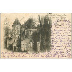 carte postale ancienne 41 CHATEAU DE COUR-SUR-LOIRE 1902