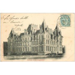 carte postale ancienne 41 CHATEAU DE LA GAUDINIERE 1904
