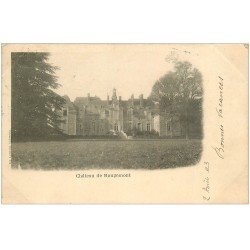 carte postale ancienne 41 CHATEAU DE ROUGEMONT 1903
