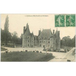 carte postale ancienne 41 CHATEAU D'HERBAULT-EN-SOLOGNE 1914