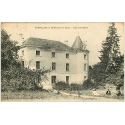 carte postale ancienne 41 CHATILLON-SUR-CHER. Les Laurendières 1923