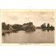 carte postale ancienne 41 CHATRES-SUR-CHER. Le Cher et l'Ile 1936