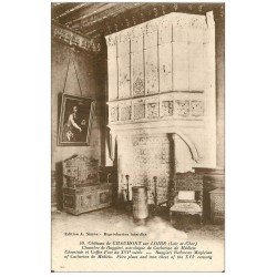 carte postale ancienne 41 CHAUMONT-SUR-LOIRE. Château Chambre Ruggiéri