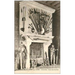 carte postale ancienne 41 CHAUMONT-SUR-LOIRE. Château Cheminée