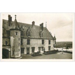 carte postale ancienne 41 CHAUMONT-SUR-LOIRE. Château Cour