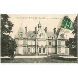 carte postale ancienne 41 CHAUMONT-SUR-THARONNE. Le Château Rougellerie