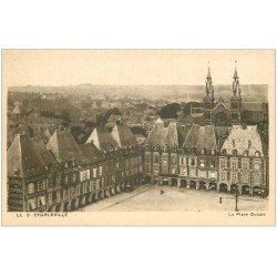 carte postale ancienne 08 MEZIERES. Place Ducale. Librairie Classique Lefèvre