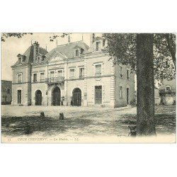 carte postale ancienne 41 COUR-CHEVERNY. La Mairie