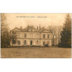 carte postale ancienne 41 COUTURE. Château du Pin