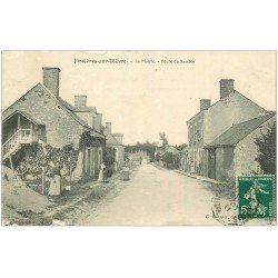 41 FOUGERES-SUR-BIEVRE. Mairie Route de Samblin 1911