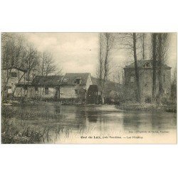 carte postale ancienne 41 GUE DU LOIR. Les Moulins 1906