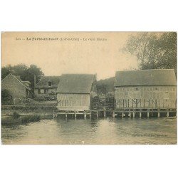 carte postale ancienne 41 LA FERTE-IMBAULT. Le Vieux Moulin 1917