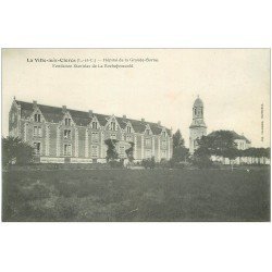 carte postale ancienne 41 LA VILLE-AUX-CLERCS. Hôpital Grande Borne