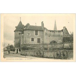 carte postale ancienne 41 MENNETOU-SUR-CHER. Le Prieuré vers 1900