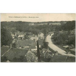 carte postale ancienne 41 MOLINEUF. Entrée de la Forêt 1919