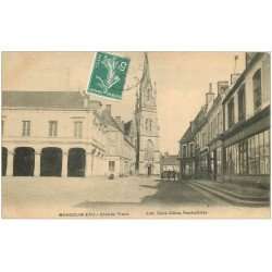 carte postale ancienne 41 MONDOUBLEAU. Grande Place Maison Dumas