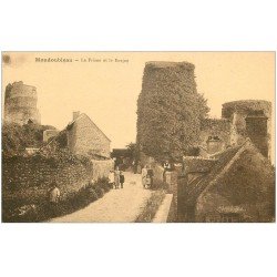 carte postale ancienne 41 MONDOUBLEAU. Prison et Donjon