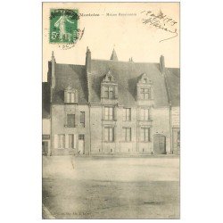 carte postale ancienne 41 MONTOIRE. Maison Renaissance 1913