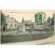 carte postale ancienne 41 MONTOIRE. Monument aux Jardins Publics 1914 Hôtel Cheval Rouge