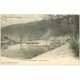 carte postale ancienne 08 MONTHERME. Pont suspendu 1906