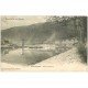 carte postale ancienne 08 MONTHERME. Pont suspendu 1906