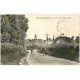 carte postale ancienne 41 NEUNG-SUR-BEUVRON. Rue du Bourg-Neuf . Timbre et texte effacés