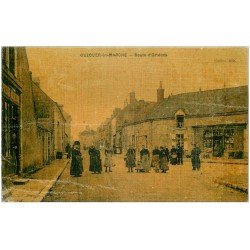 41 OUZOUER-LE-MARCHE. Route d'Orléans. Carte toilée