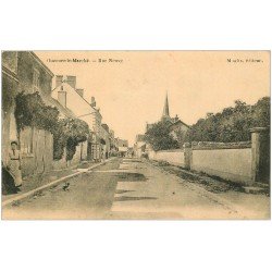 carte postale ancienne 41 OUZOUER-LE-MARCHE. Rue Neuve 1904