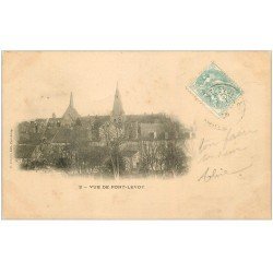 carte postale ancienne 41 PONT-LEVOY 1906