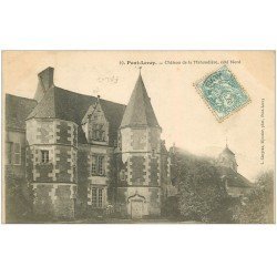 carte postale ancienne 41 PONT-LEVOY. Château de la Mahoudière 1906