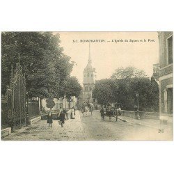 41 ROMORANTIN. Entrée du Square et Pont 1908