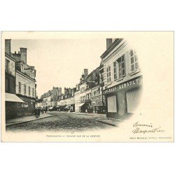 carte postale ancienne 41 ROMORANTIN. Grande Rue de la Varenne. Comptoir Populaire 1903