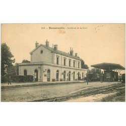 carte postale ancienne 41 ROMORANTIN. La Gare avec Train