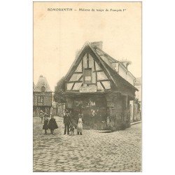 carte postale ancienne 41 ROMORANTIN. Maison Ménard Sarton Commissionnaire Public