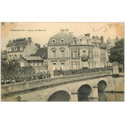 carte postale ancienne 41 ROMORANTIN. Retour de Marche Militaires 1903