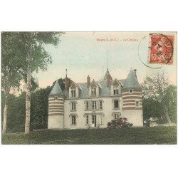 carte postale ancienne 41 RUAN. Le Château 1908