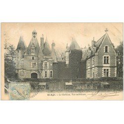 carte postale ancienne 41 SAINT-AGIL. Le Château 1904