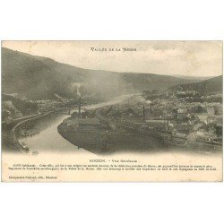 carte postale ancienne 08 NOUZON. Vue générale et Usines 1906