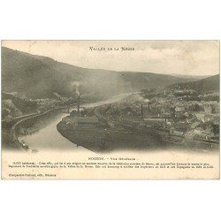 carte postale ancienne 08 NOUZON. Vue générale et Usines 1906