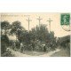 carte postale ancienne 41 SAINT-GEORGES-SUR-CHER. Le Calvaire 1910 cyclistes