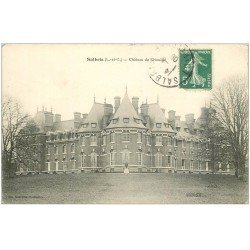 carte postale ancienne 41 SALBRIS. Château de Rivaulde 1909